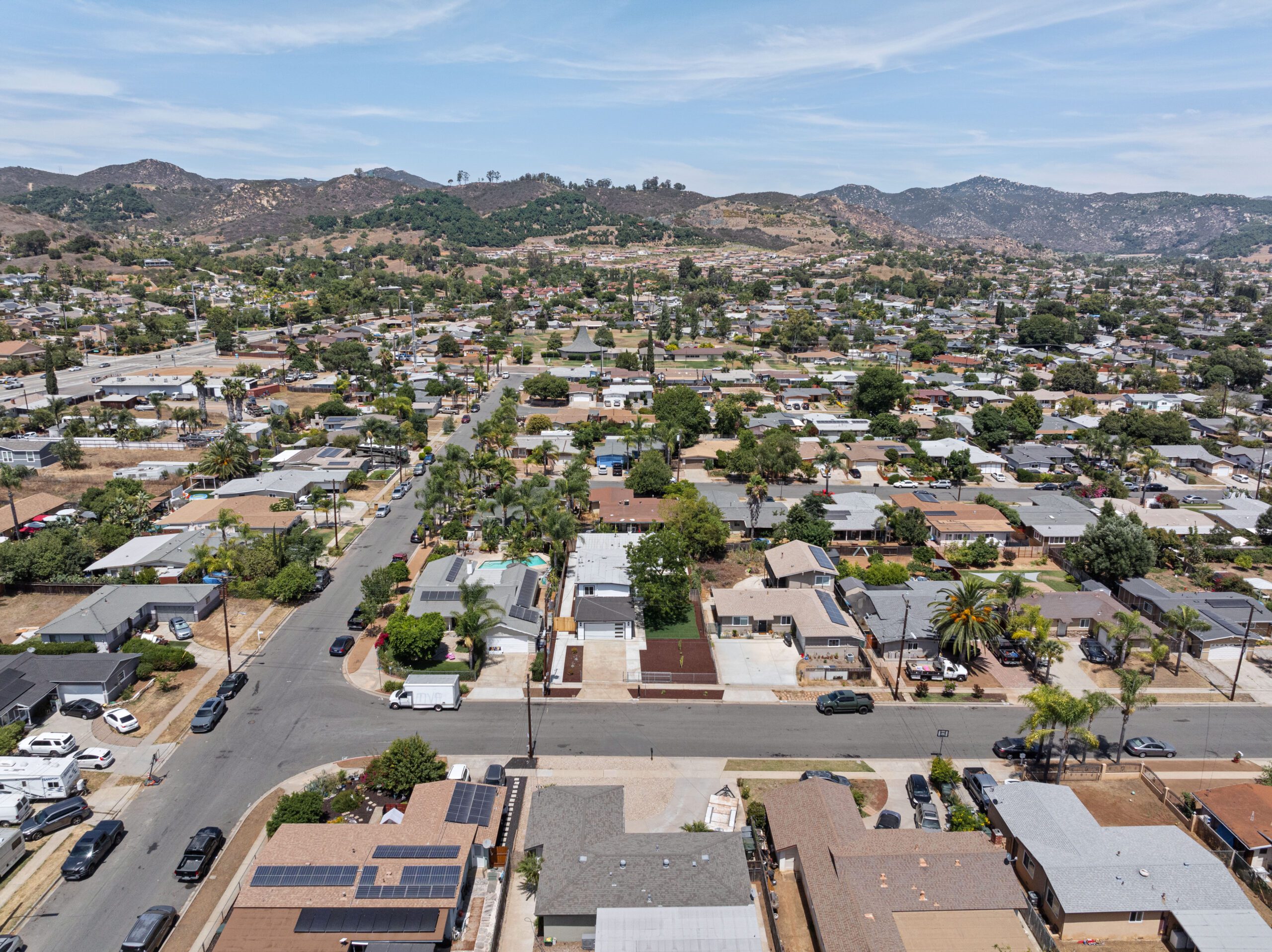 Aerial view of Escondido