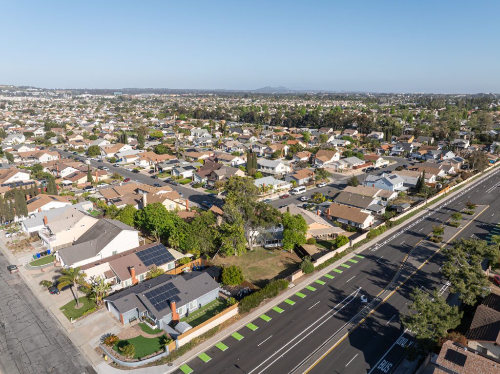 An Aerial view of Mira Mesa