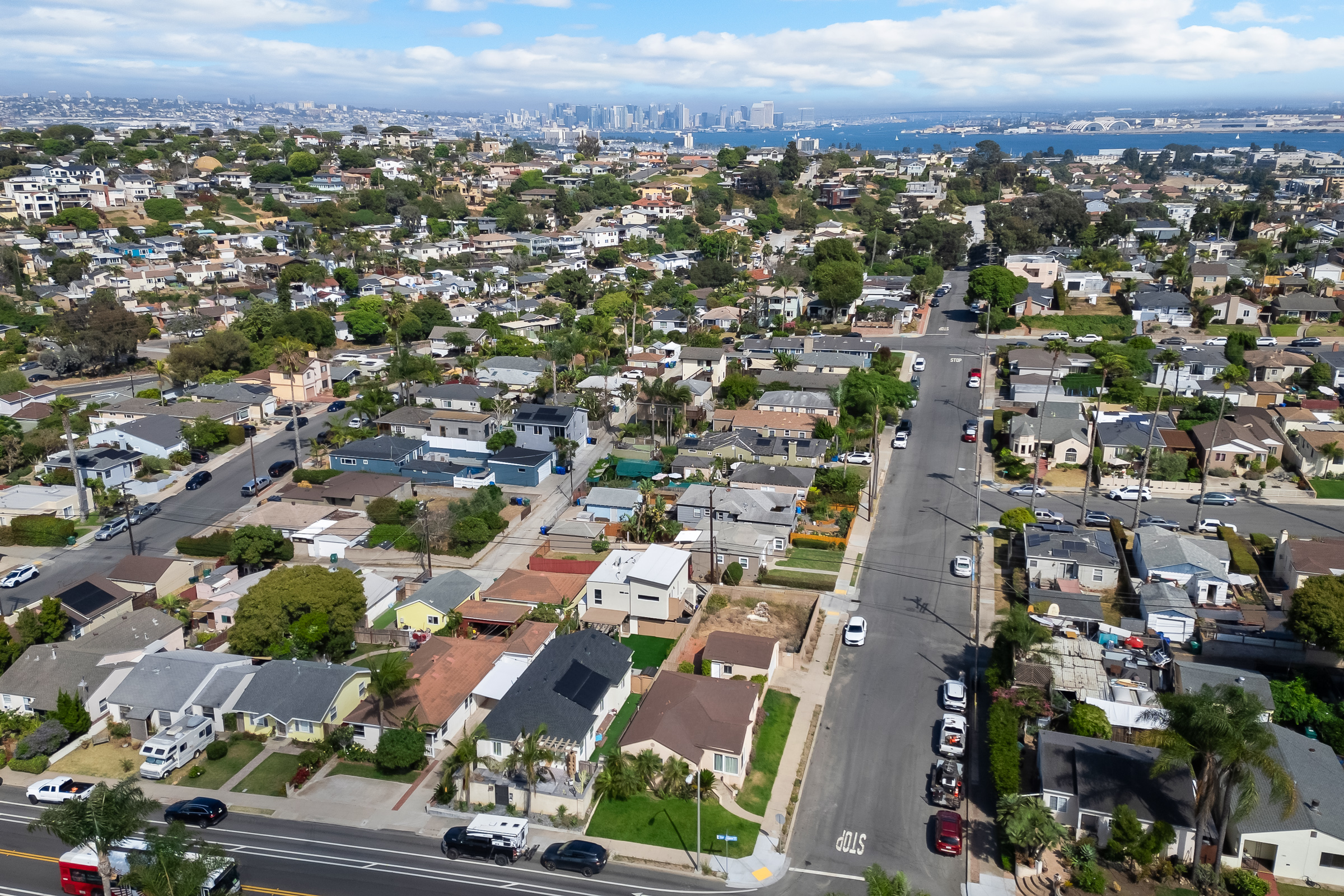 Aerial View of Point Loma