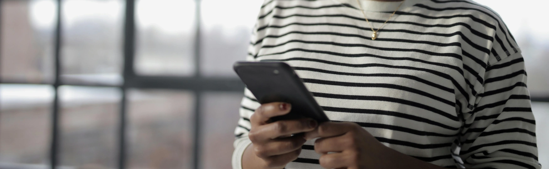 Person Using Phone