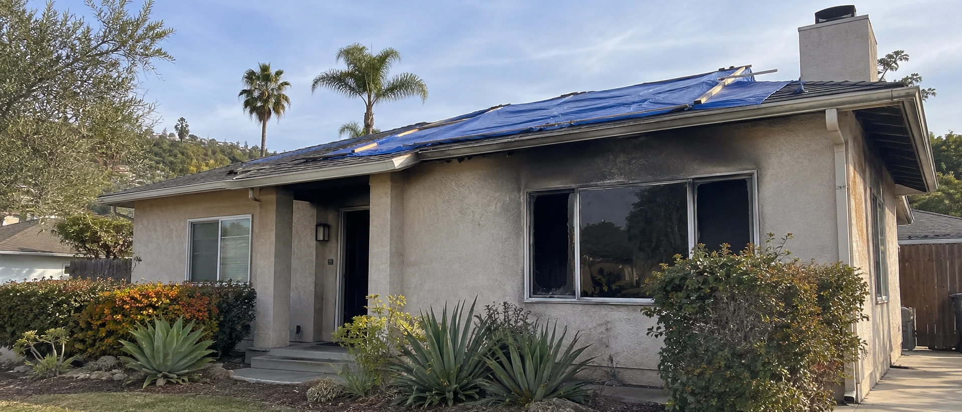 Sell Fire Water Mold Damaged House San Diego Hero